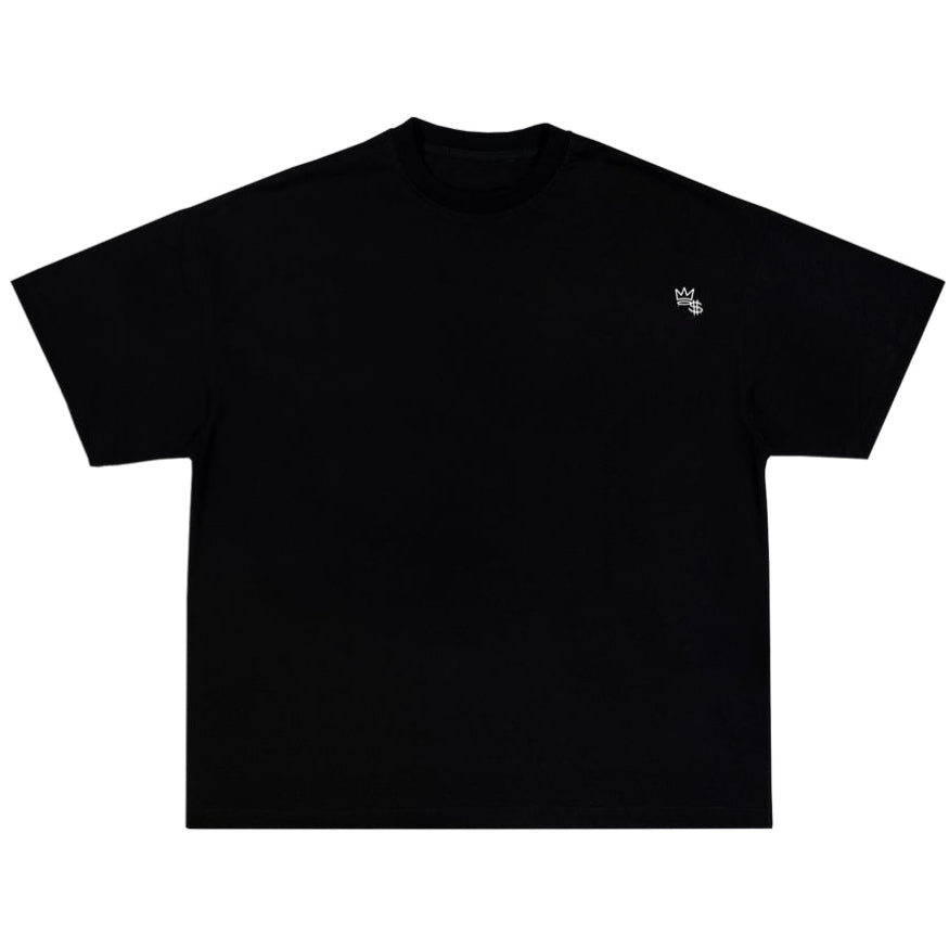 Basic Oversized TShirt Black (Bestickt)