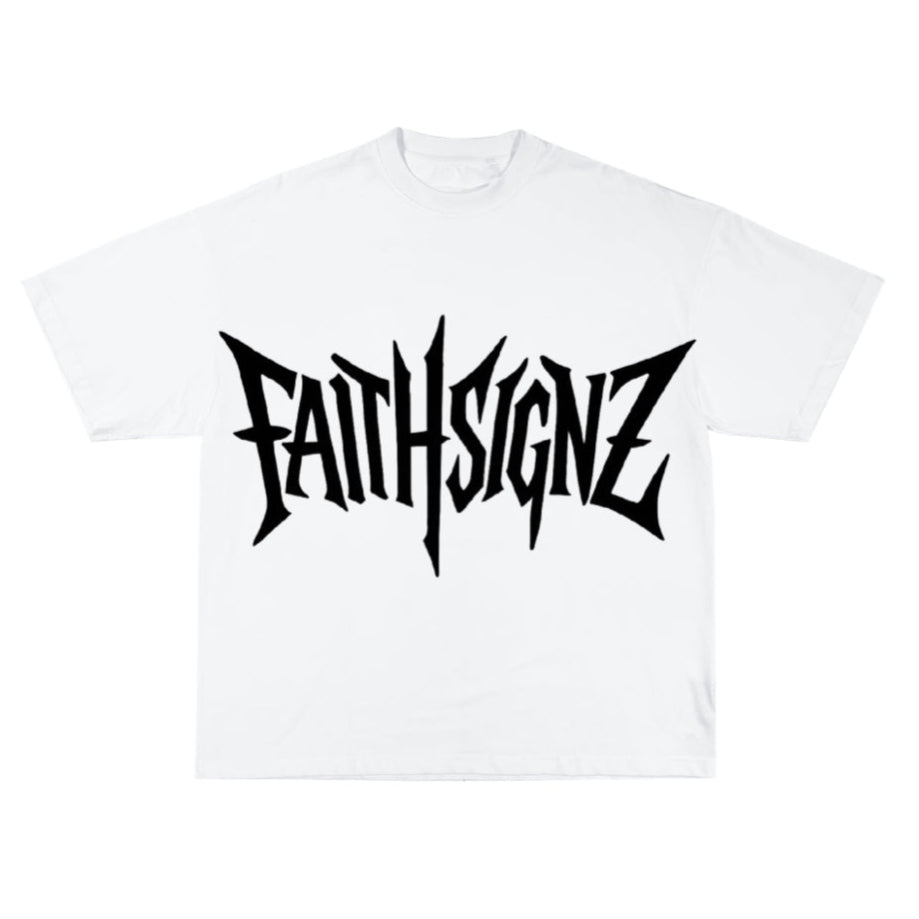 FAITHSIGNZ Oversized T-Shirt White