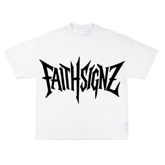 FAITHSIGNZ Oversized T-Shirt White
