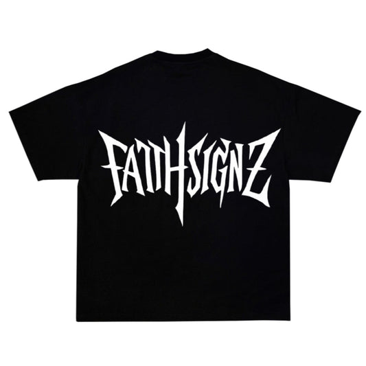 FAITHSIGNZ Oversized T-Shirt Black